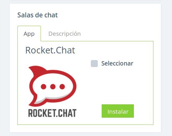 RockeChat automatic installation